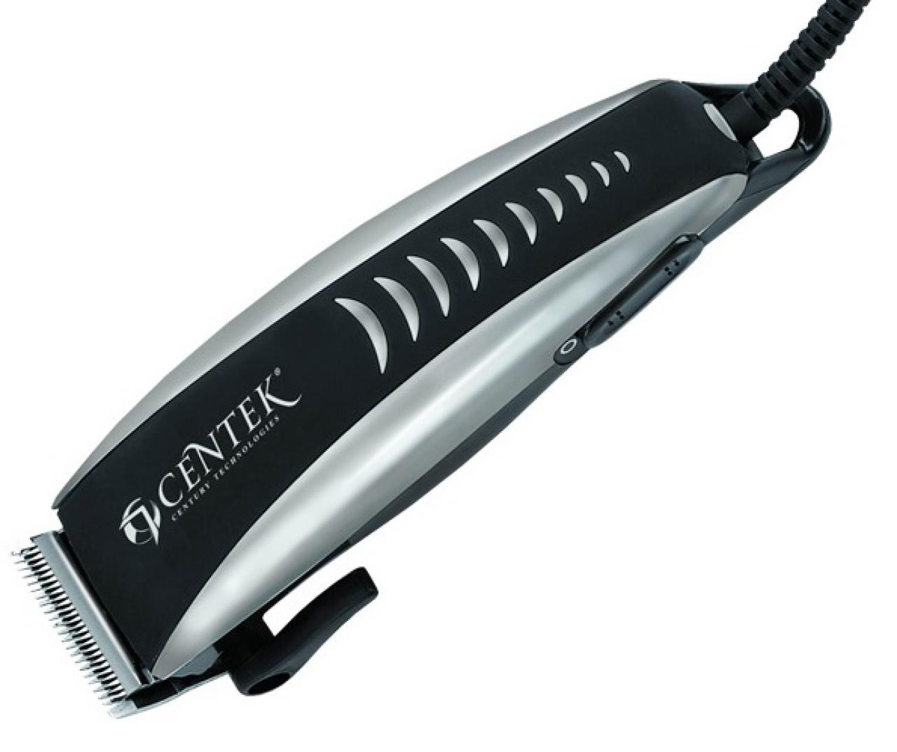 Машинка для стрижки CENTEK CT-2123 черный/серебристый