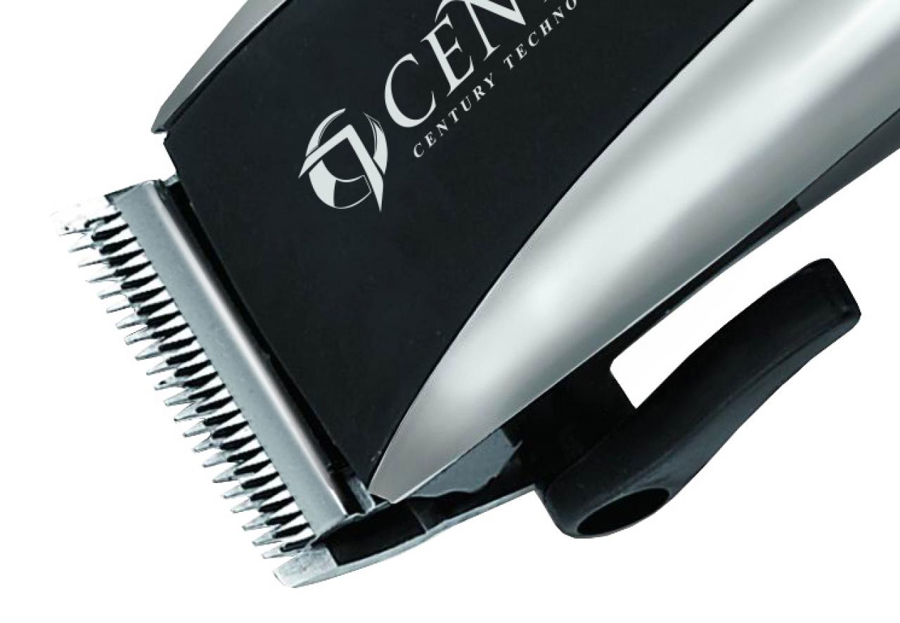 Машинка для стрижки CENTEK CT-2123 черный/серебристый