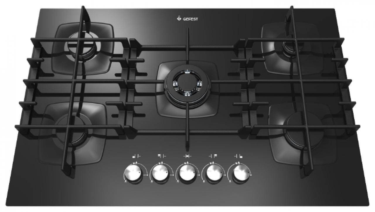 Газовая гефест 4 х конфорочная