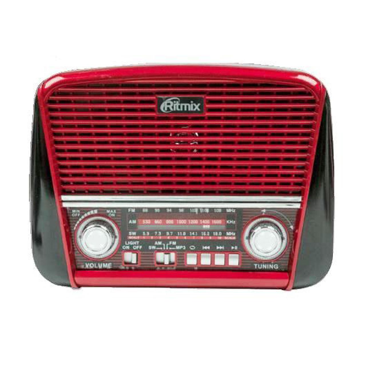 Радиоприемник Ritmix RPR-050 красный/черный