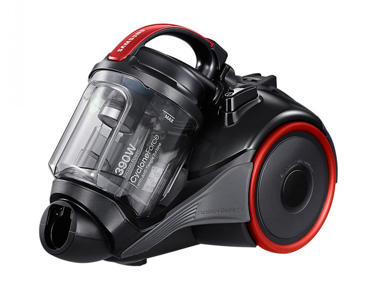 Пылесос Samsung VC15K4116VR красный