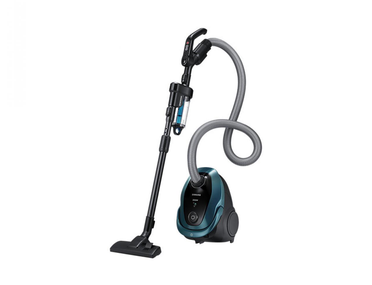 Пылесос Samsung VC20M25 (VC20M2540JN/EV) сине-зеленый
