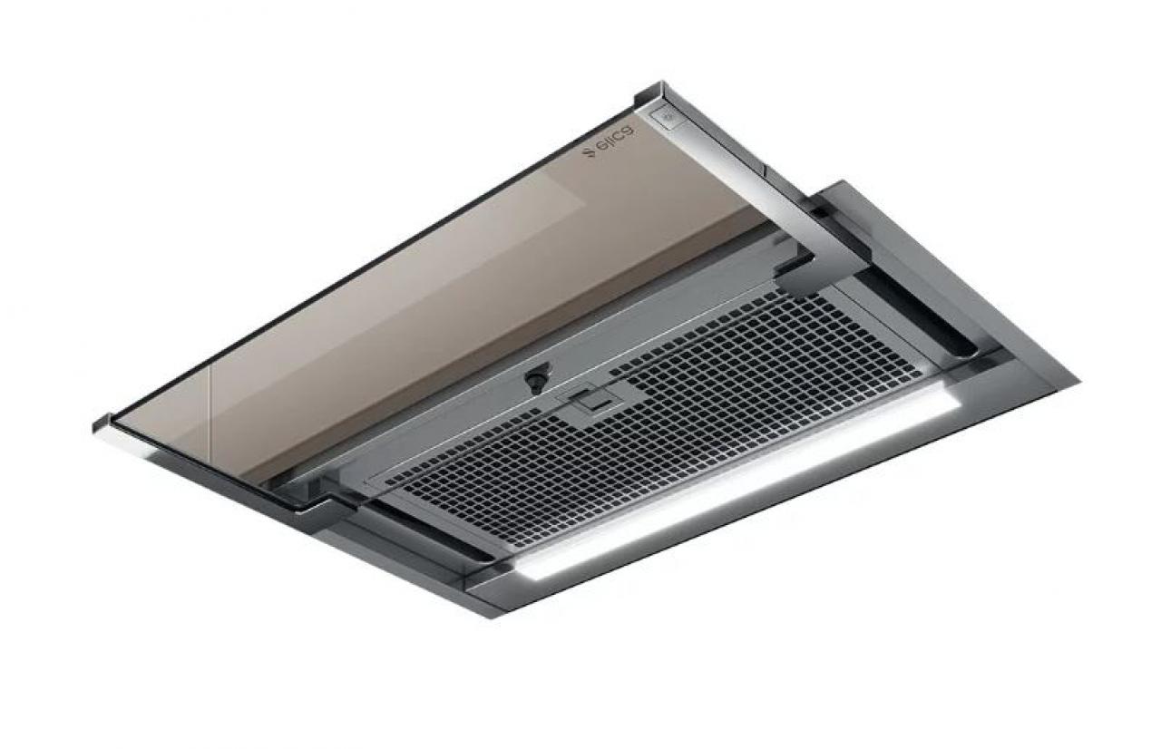Встраиваемая вытяжка Elica GLASS OUT IX/A/90
