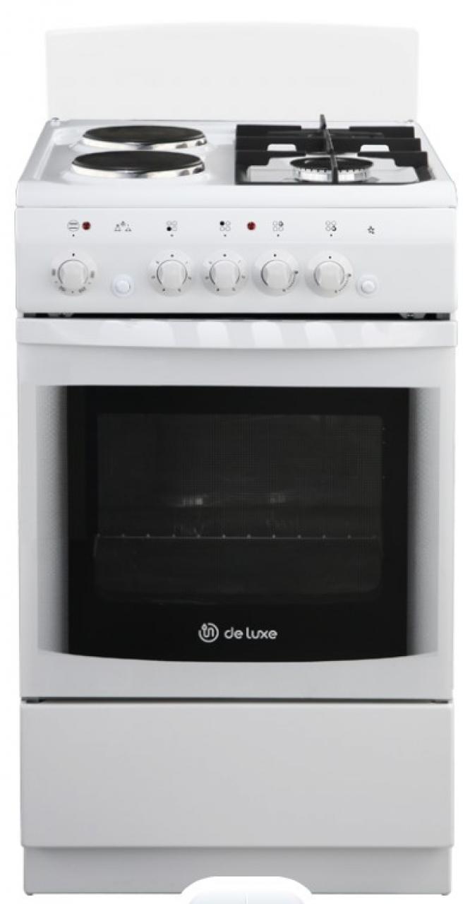 Кухонная плита комбинированная плита De Luxe 506022.03гэ(щ)чр 030