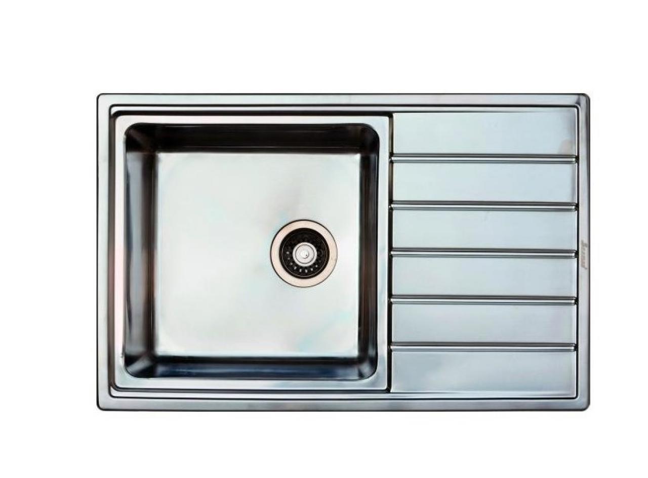 Врезная кухонная мойка Seaman ECO Roma SMR-7850A.0 78х50см нержавеющая сталь