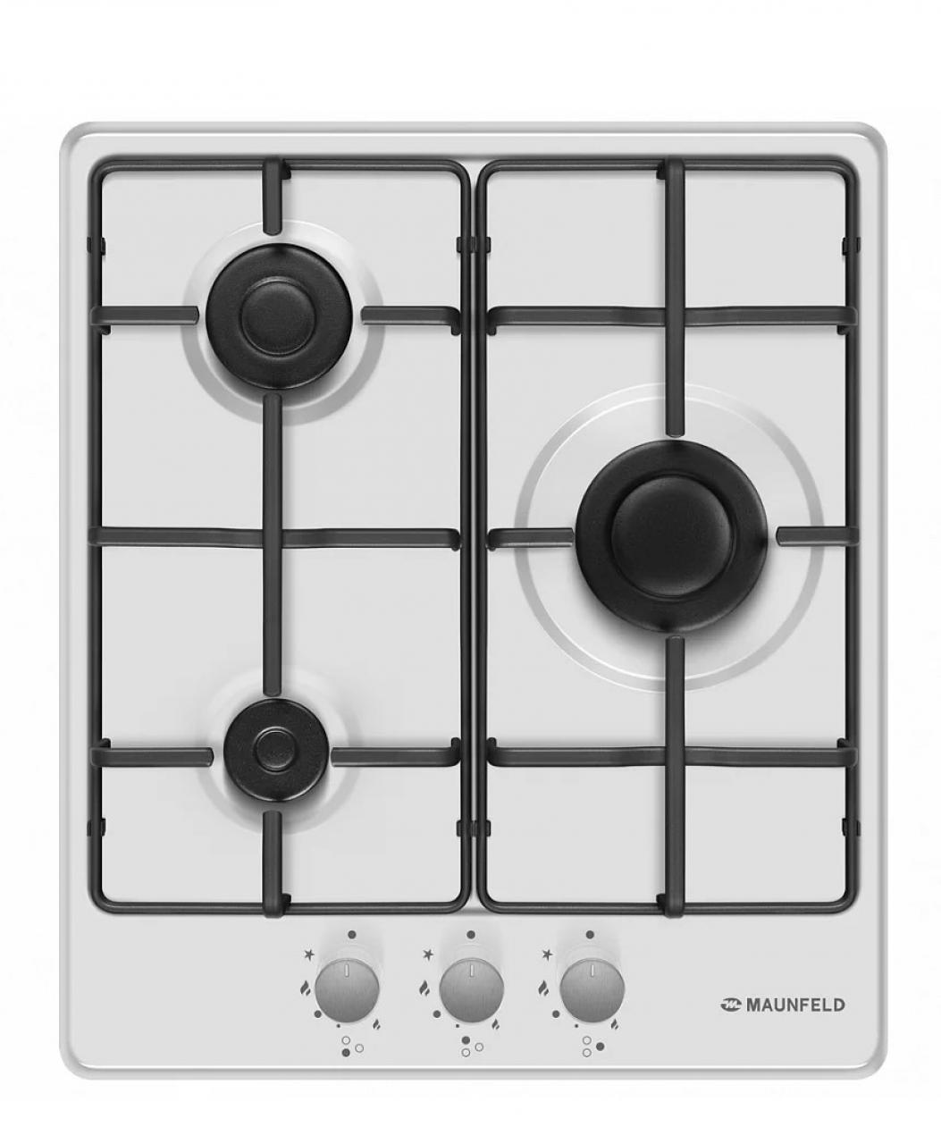 Газовая варочная панель MAUNFELD EGHE.43.3STS-EW