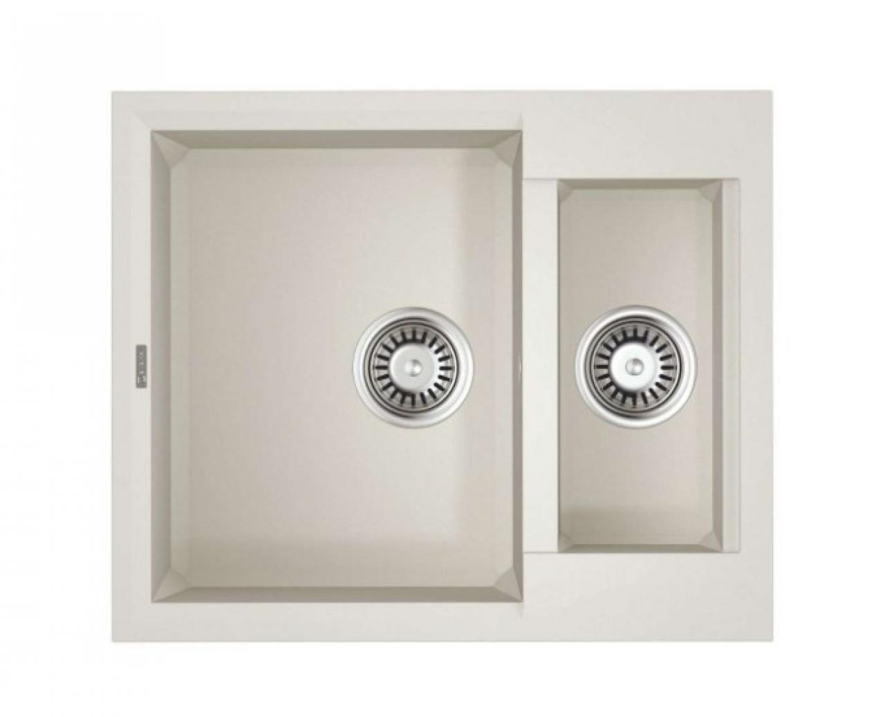 Мойка кухонная Omoikiri Sakaime 60-2 WH Tetogranit белый