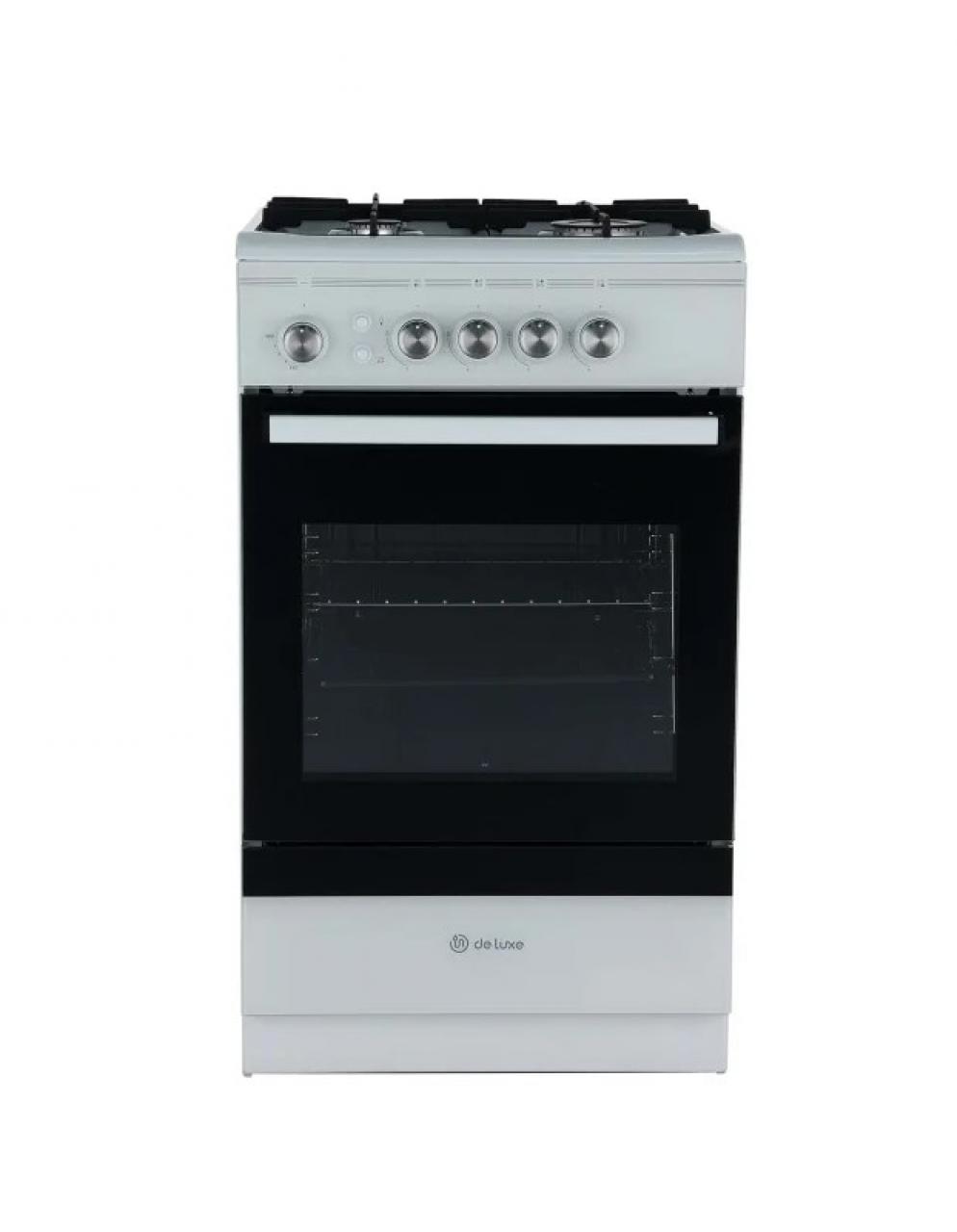 Кухонная плита DE LUXE 506040.24г ЧР белый