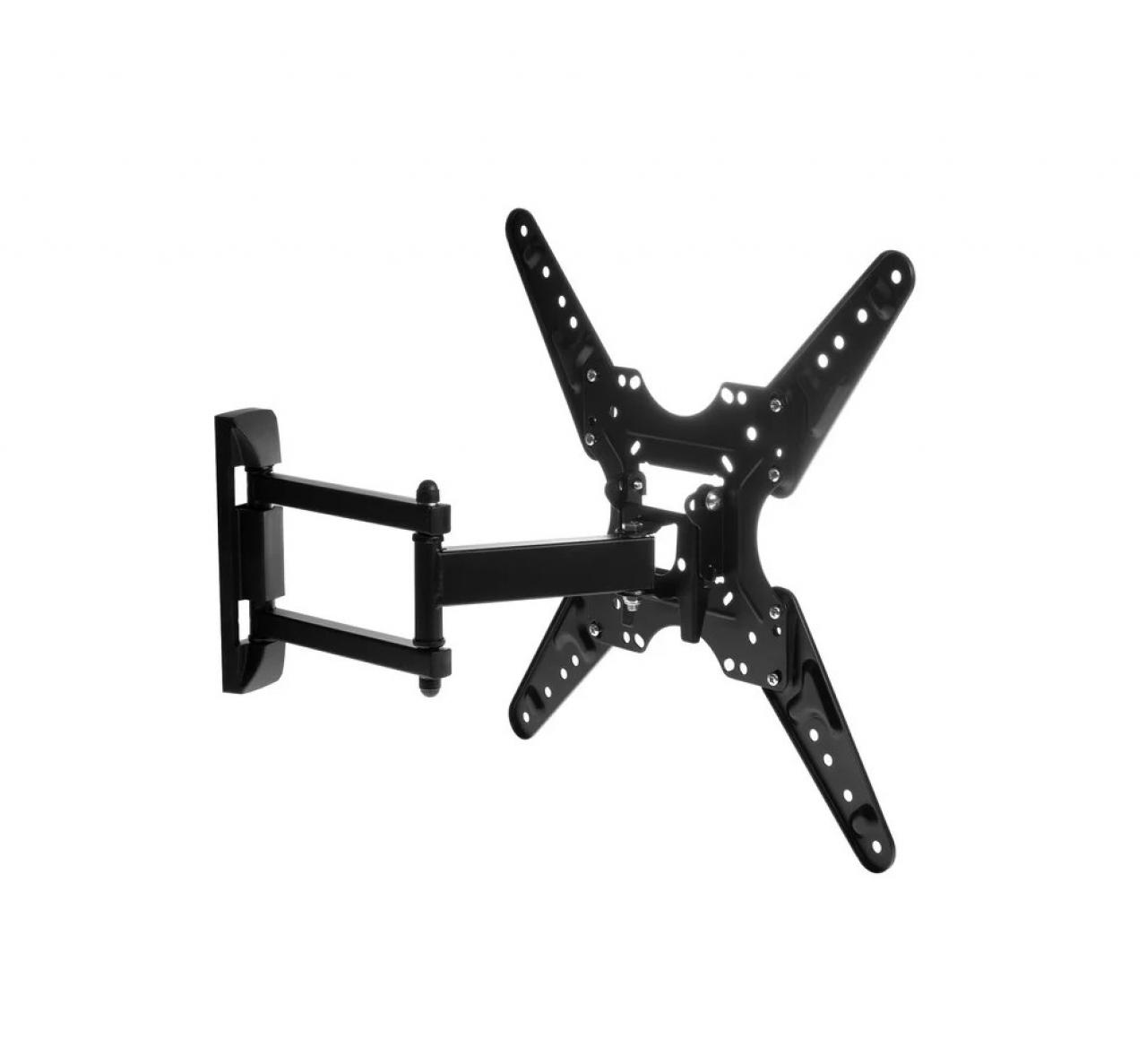 Кронштейн на стену Kromax OPTIMA-414 black 20-55" (Vesa 100x100, 400x400мм)