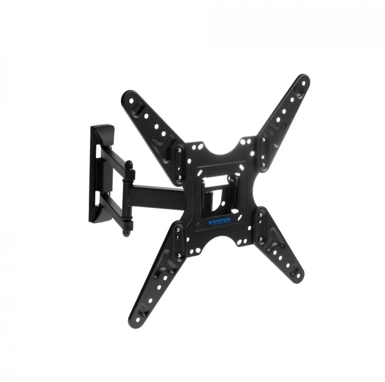 Кронштейн на стену Kromax OPTIMA-414 black 20-55" (Vesa 100x100, 400x400мм)