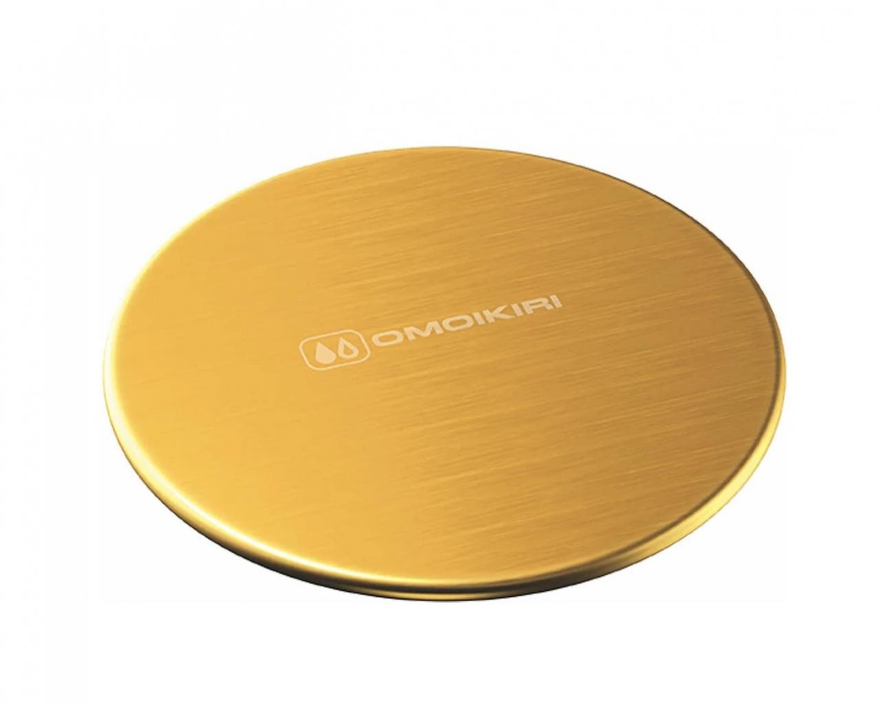 Декоративный элемент для корзинчатого вентиля Omoikiri DEC-AB 4957089 светлое золото