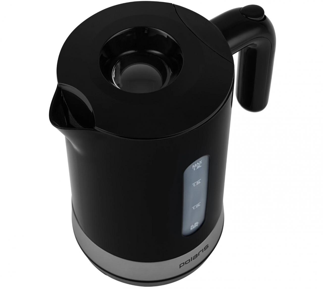 Чайник Polaris PWK 1803C Water Way Pro RU, черный