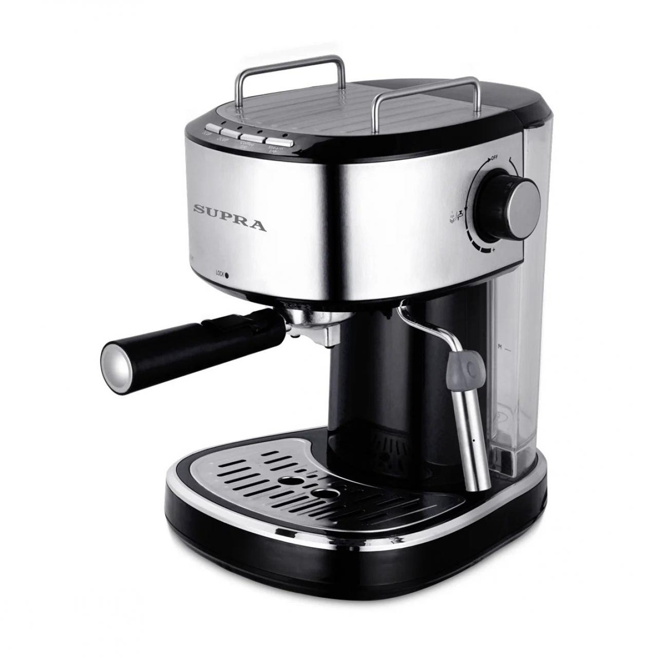 Кофеварка рожковая SUPRA CMS-1515 серебристый