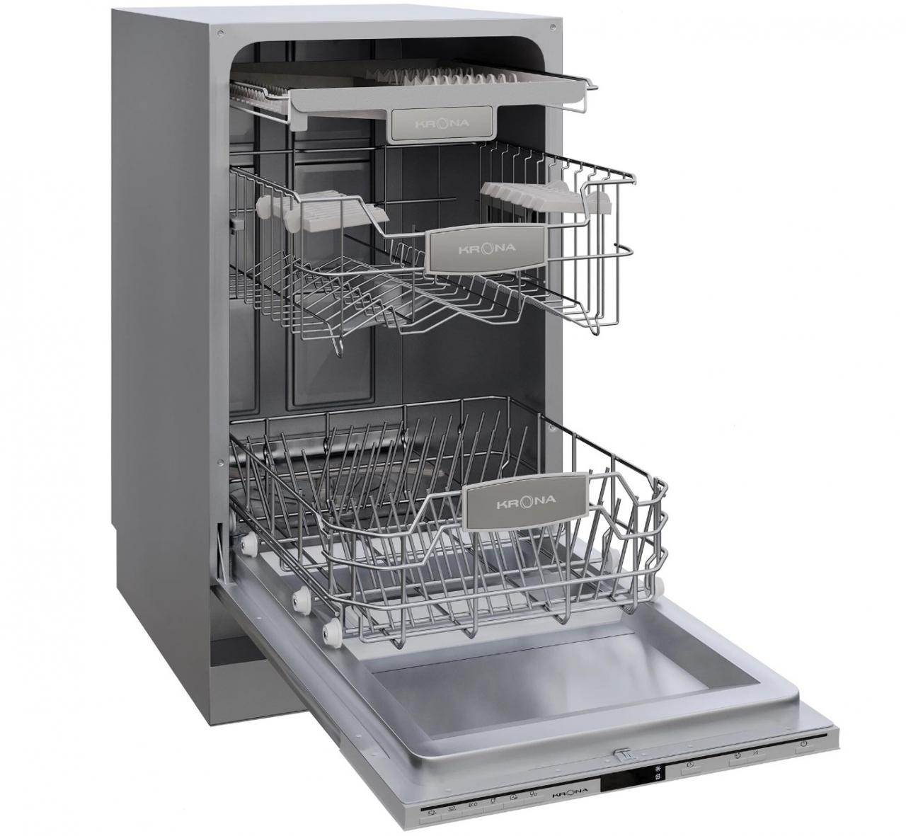 Посудомоечная машина KRONA LUMERA 45 BI встраиваемая