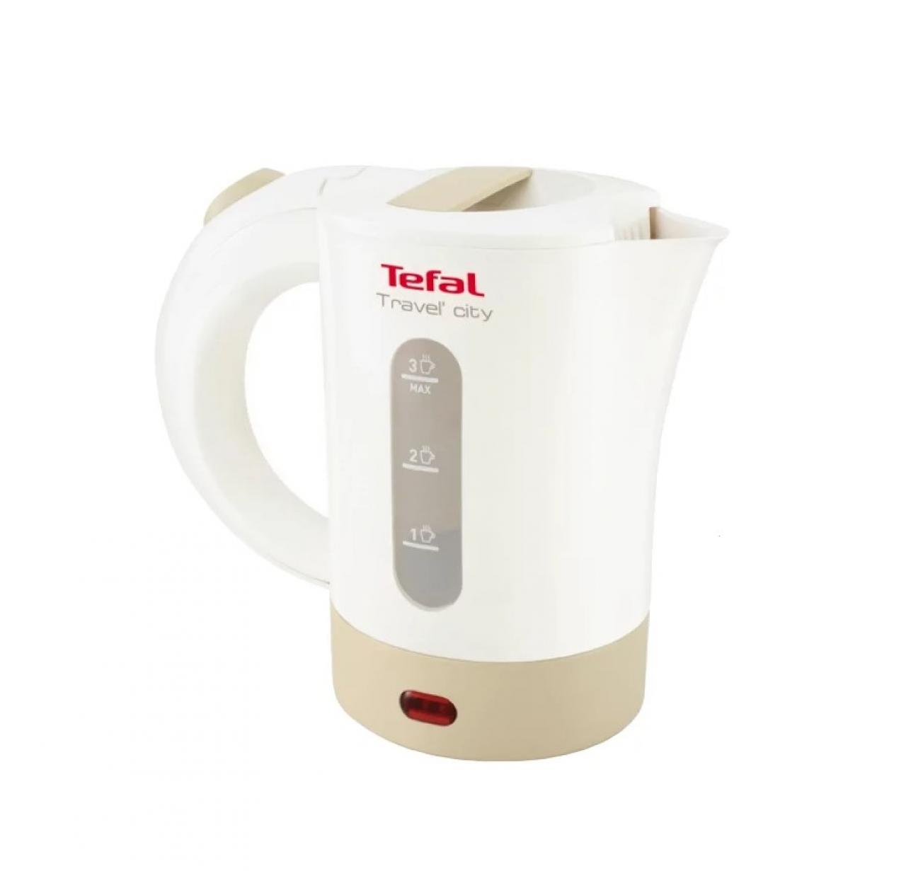 Чайник Tefal KO120130 белый/бежевый