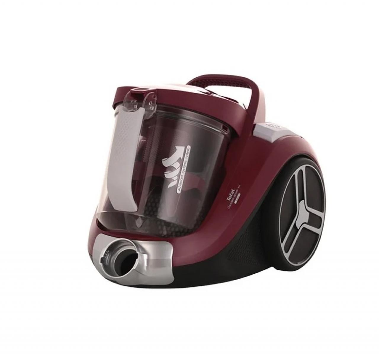 Пылесос Tefal Compact Power XXL TW4873 красный/черный