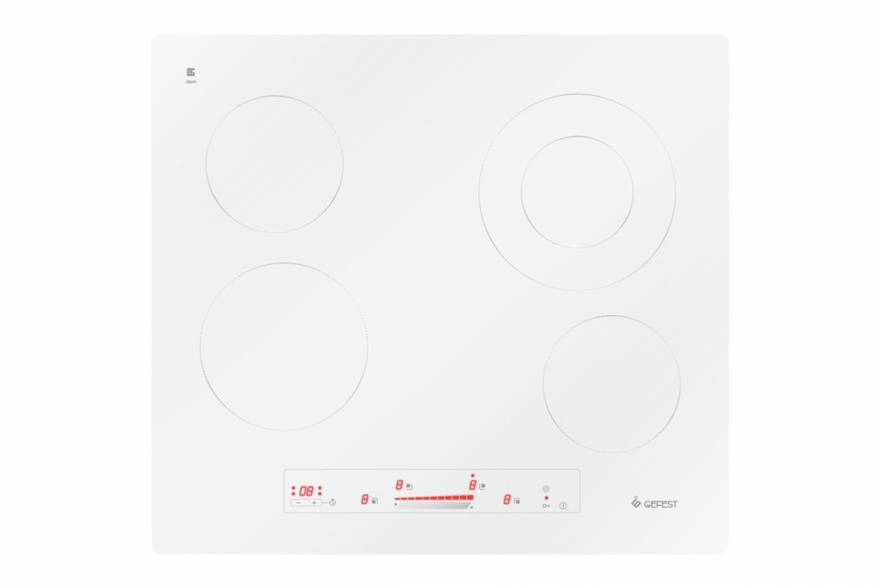 Варочная поверхность GEFEST ПВЭ 4233 К12 белый