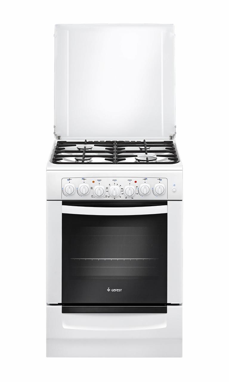 Кухонная плита GEFEST ПГЭ 6102-02 0300 белый