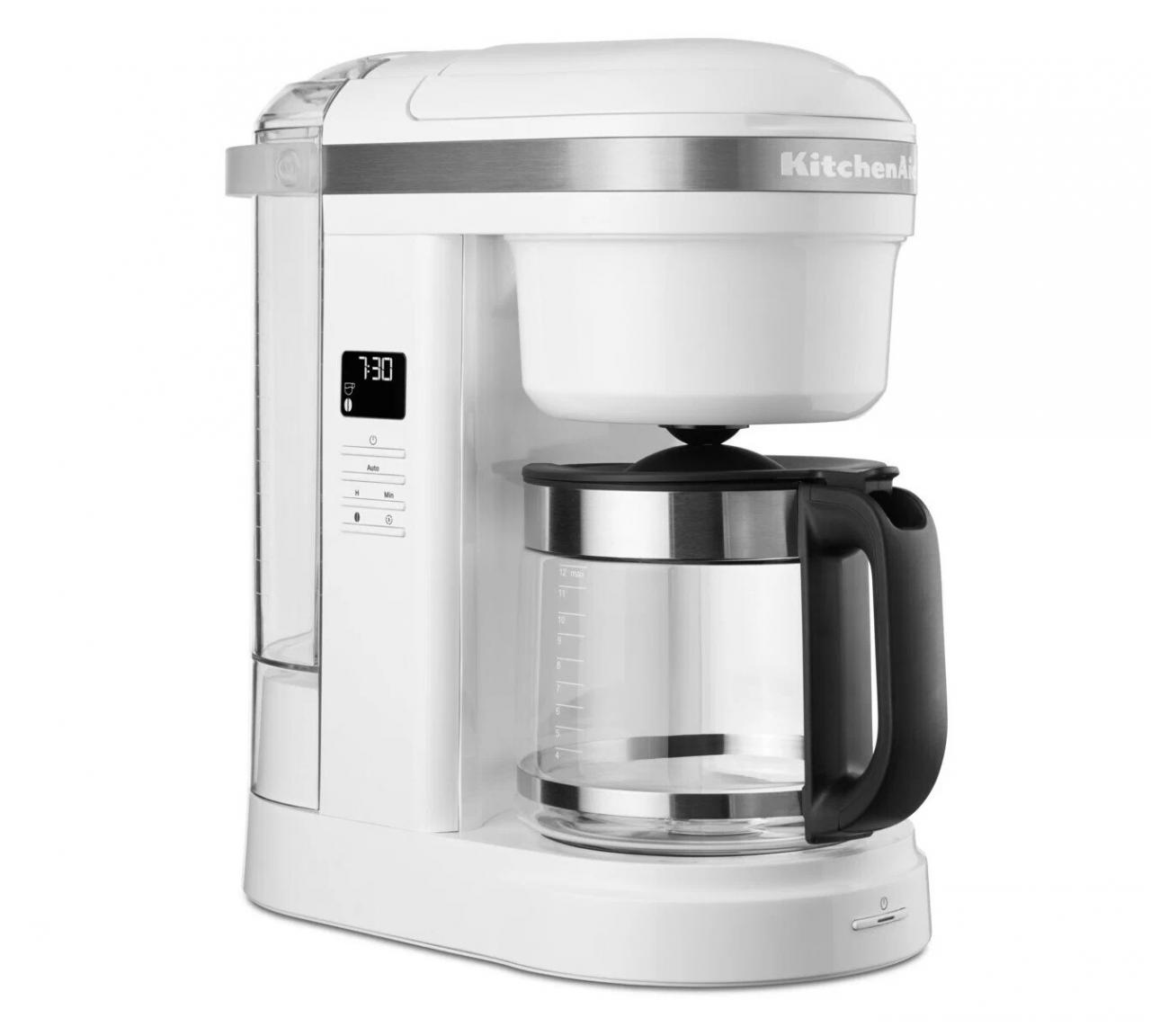 Кофеварка KitchenAid CLASSIC 5KCM1208EWH белый