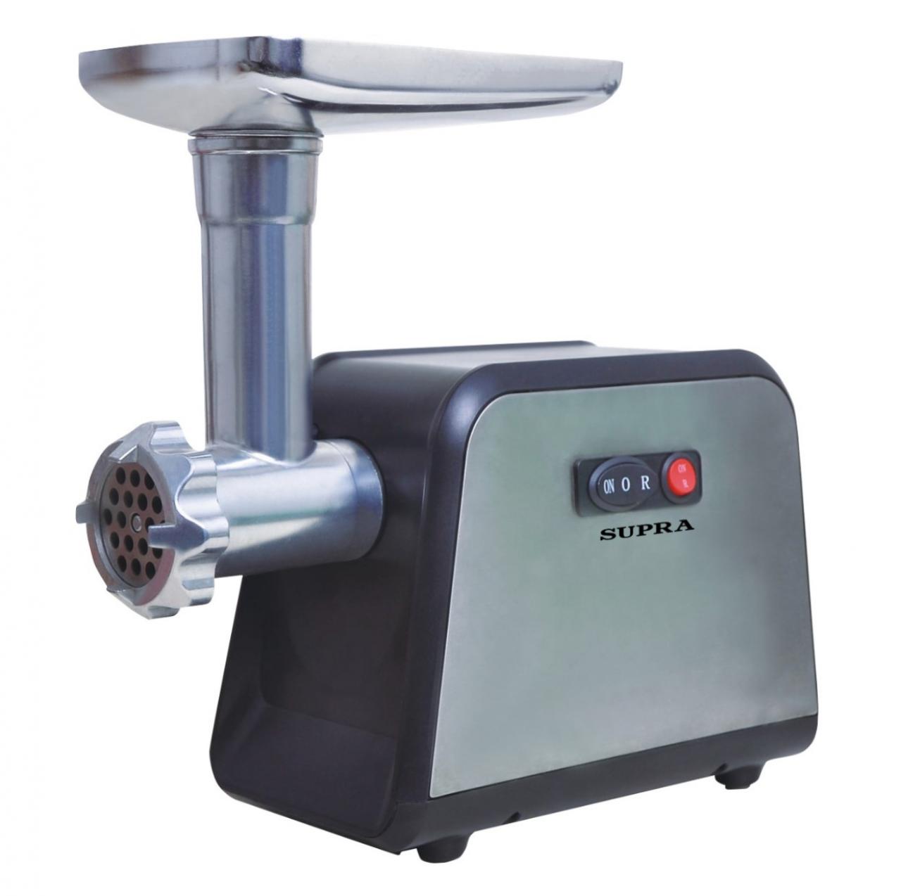 Мясорубка SUPRA MGS-1992 серебристый/черный