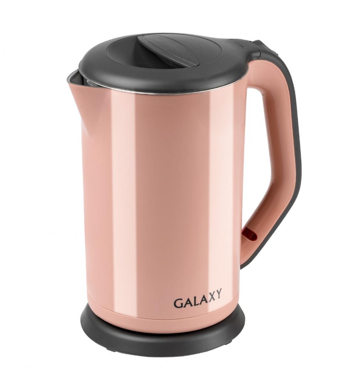 Электрический чайник с двойными стенками GALAXY GL0330 розовый
