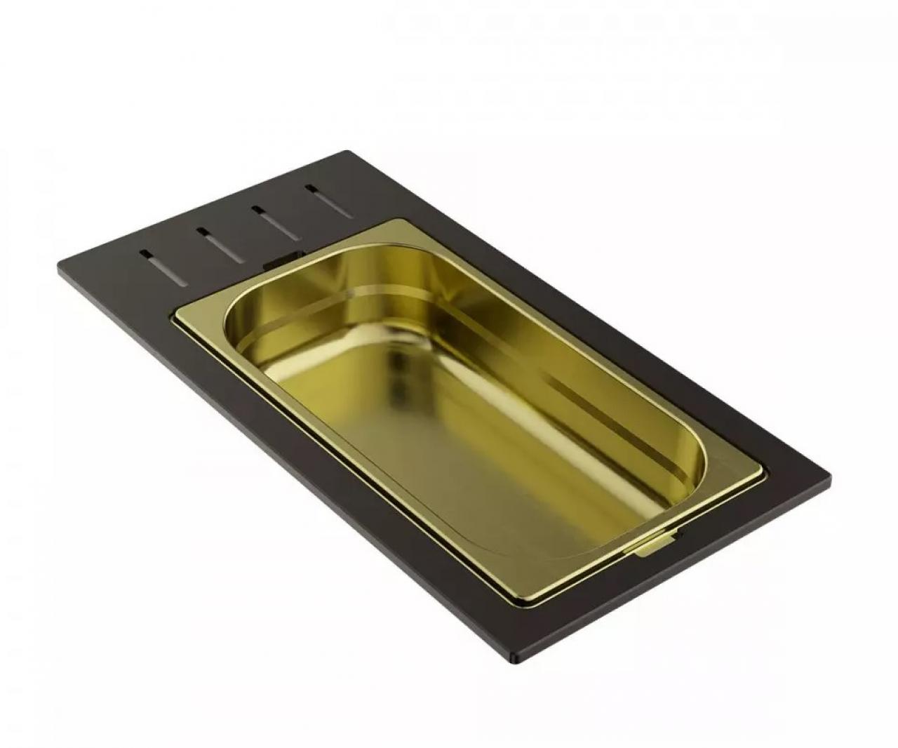 Контейнер Omoikiri DC-01-1-LG светлое золото