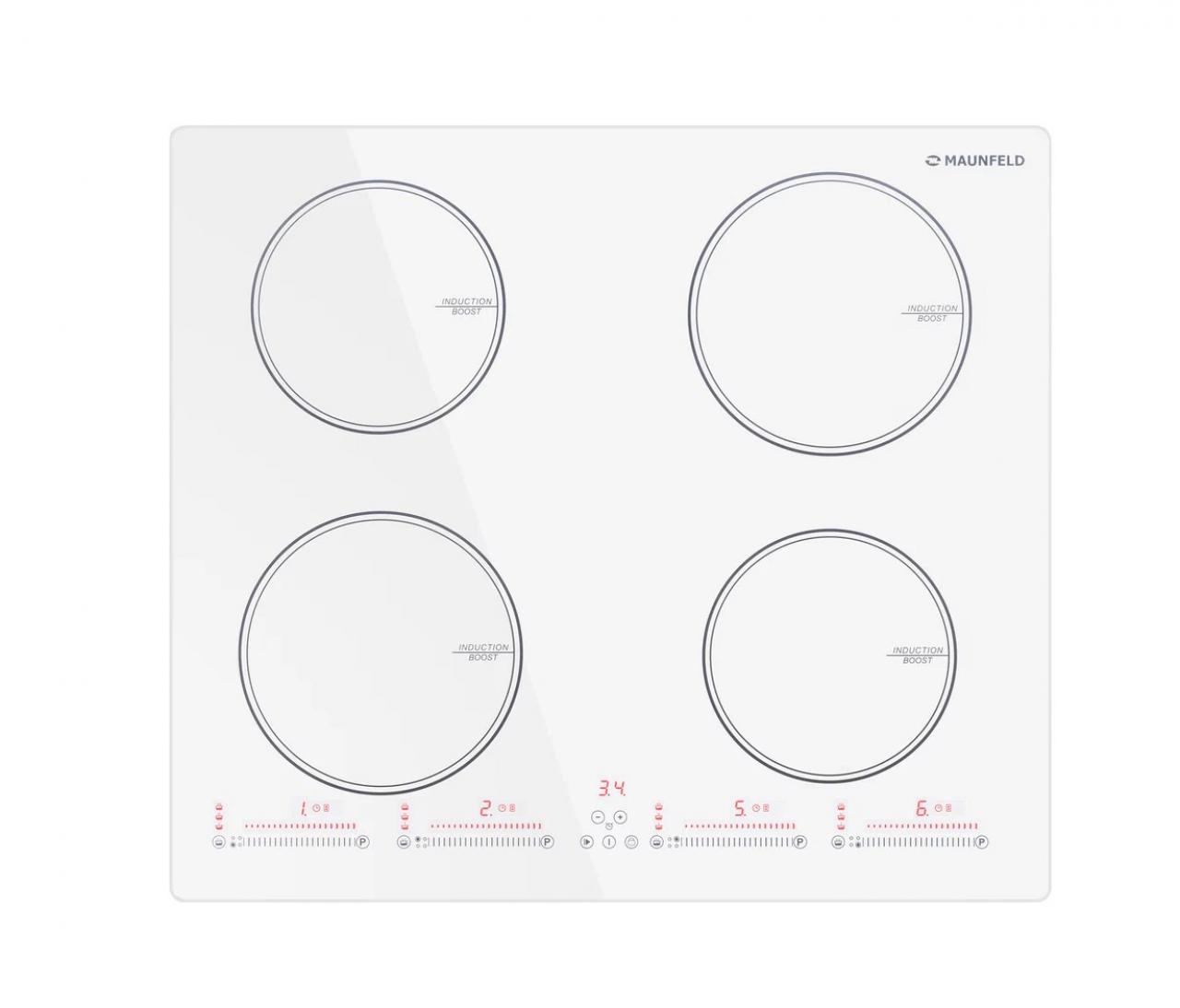 Индукционная варочная панель MAUNFELD CVI594SWH белый