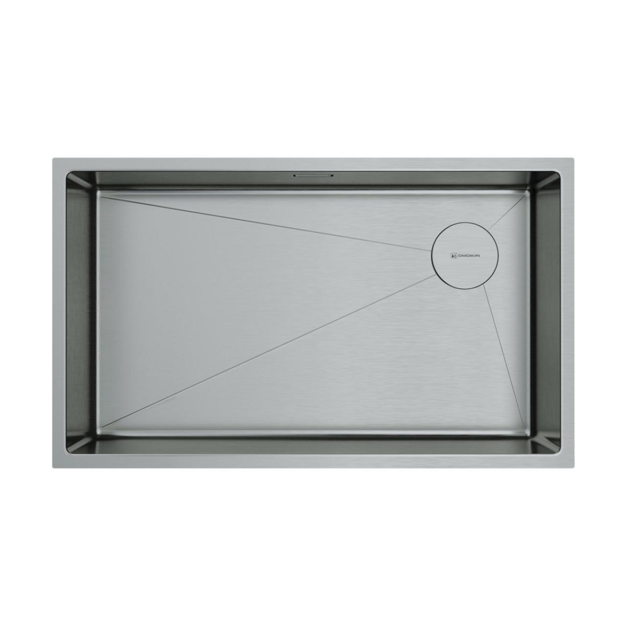 Кухонная мойка Omoikiri Taki 74-U/IF-IN SIDE нержавеющая сталь