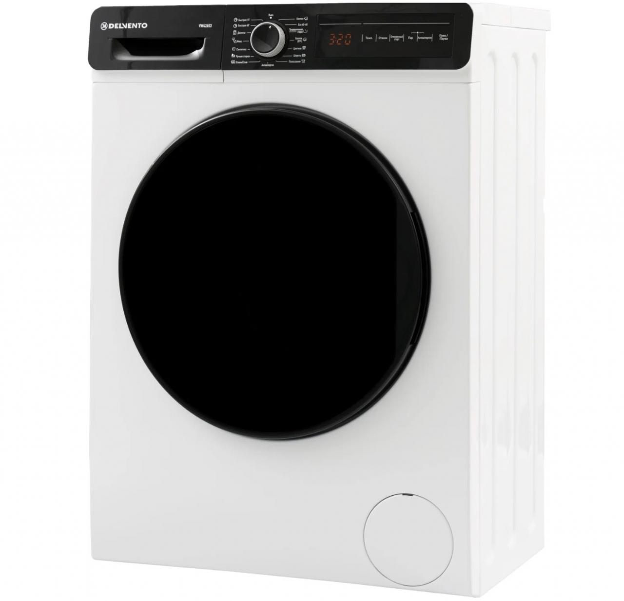 Стиральная машина DELVENTO Energy Twist VW42653 Slim белый