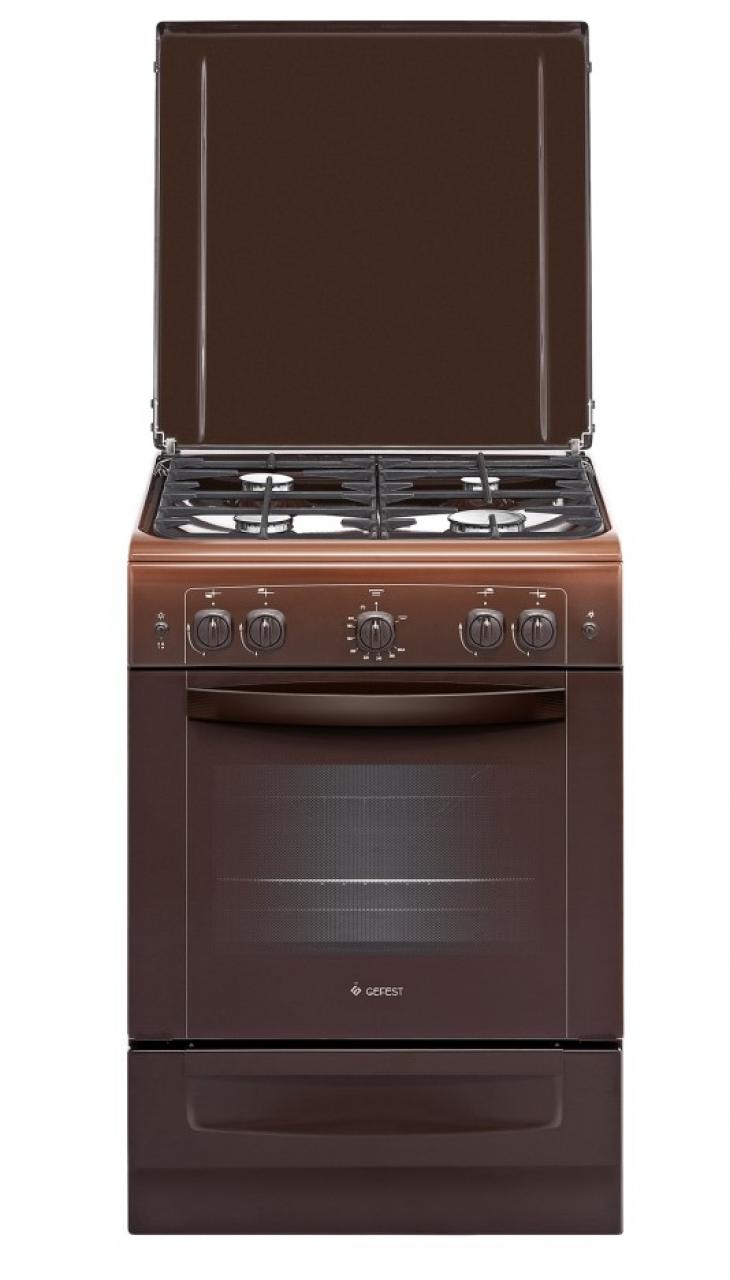 Кухонная плита GEFEST ПГ 6100-02 0310 коричневый