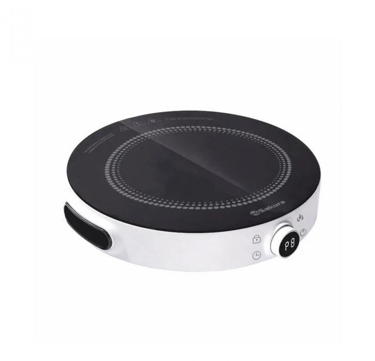 Индукционная плита SAKURA SA-7160W белый/черный