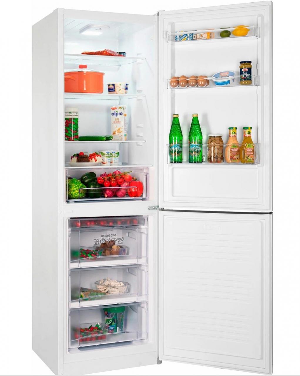 Холодильник NORDFROST NRB 162NF W двухкамерный белый