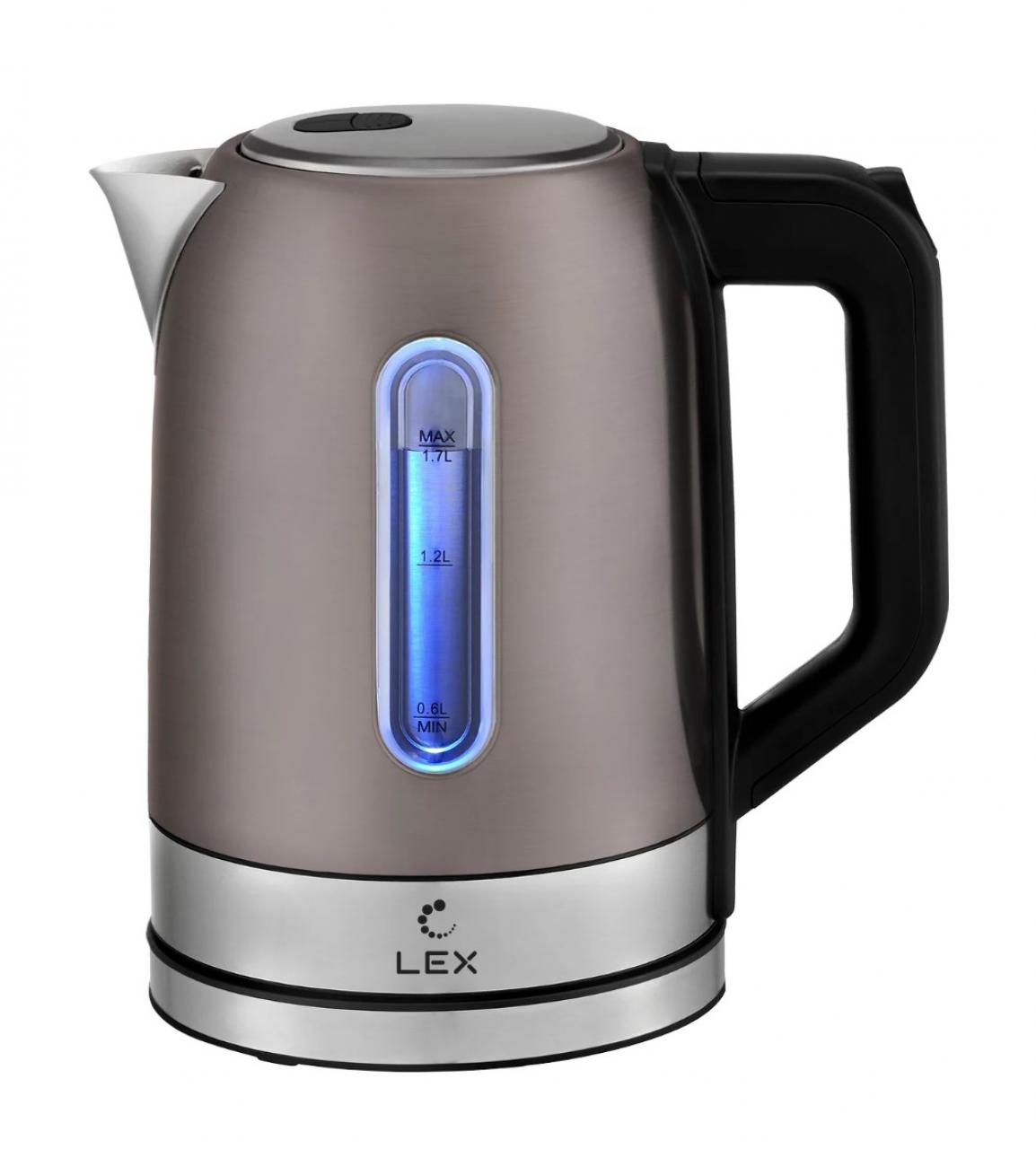 Чайник электрический LEX LX 30018 кофейный