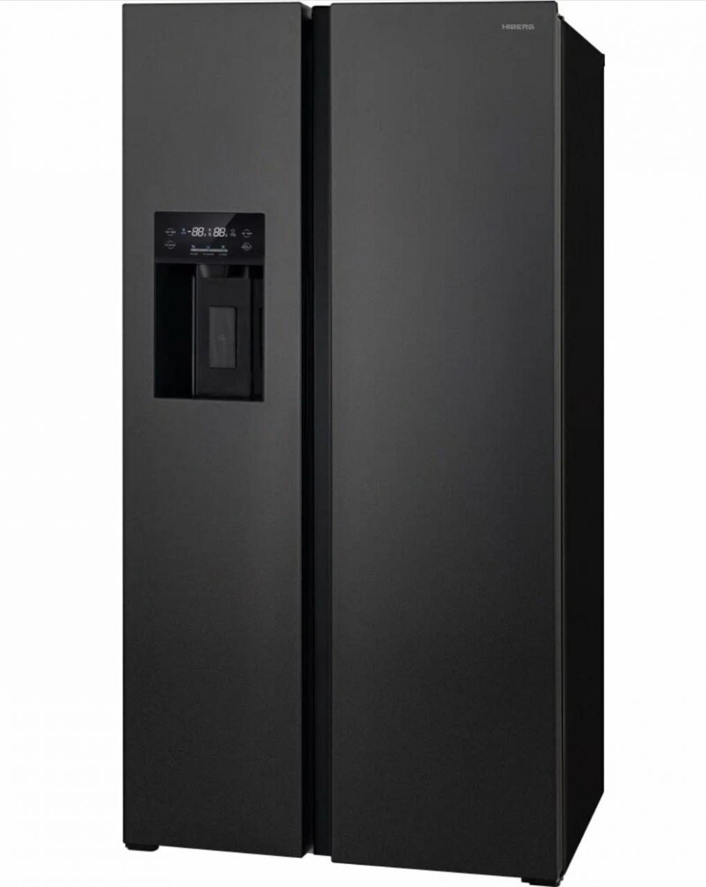 Холодильник HIBERG RFS-655 DX NFB цвет графит