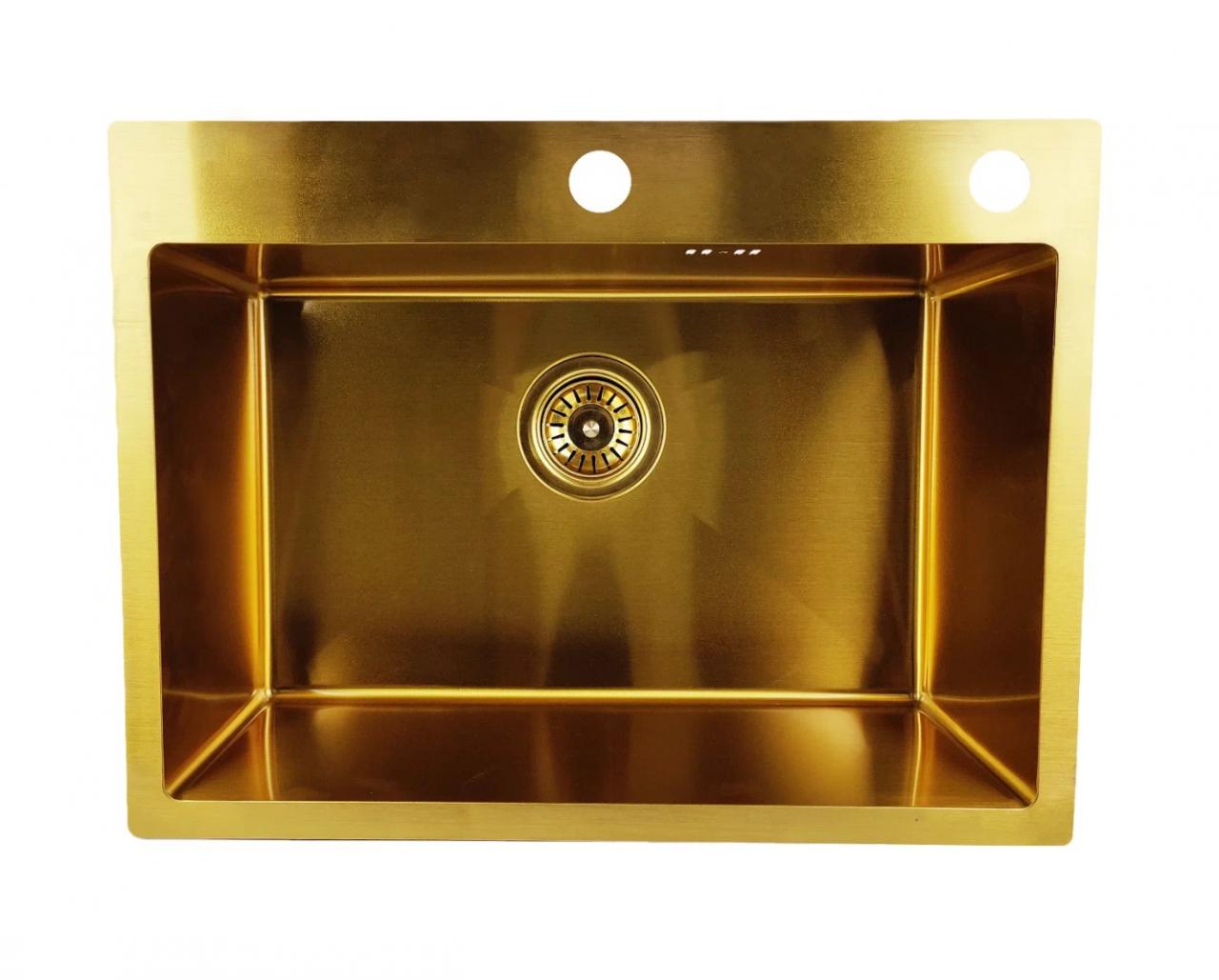 Мойка кухонная Emar EMB-119 PVD Nano Golden