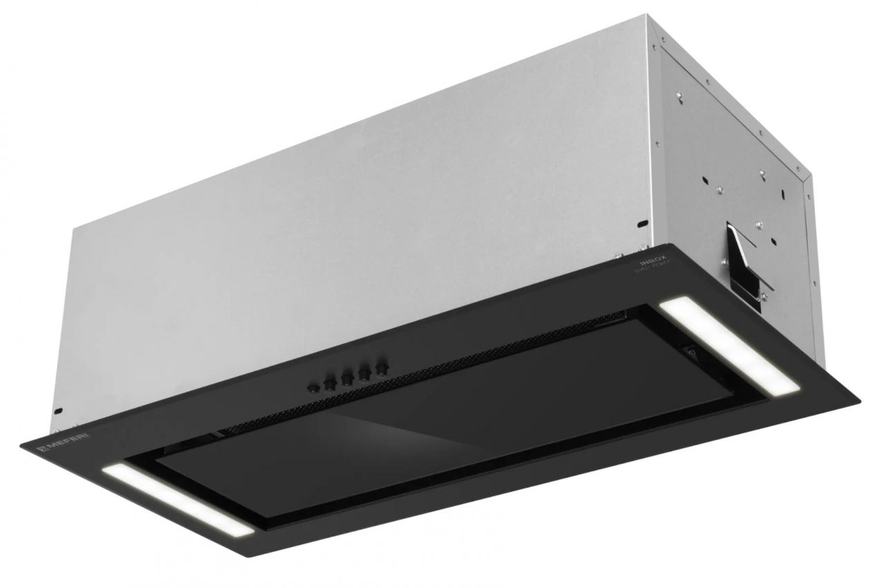 Вытяжка встраиваемая MEFERI INBOX60BK GLASS POWER