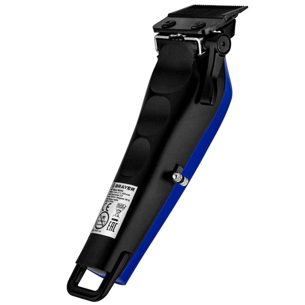 Машинка для стрижки волос и бороды Brayer BR3404 синий