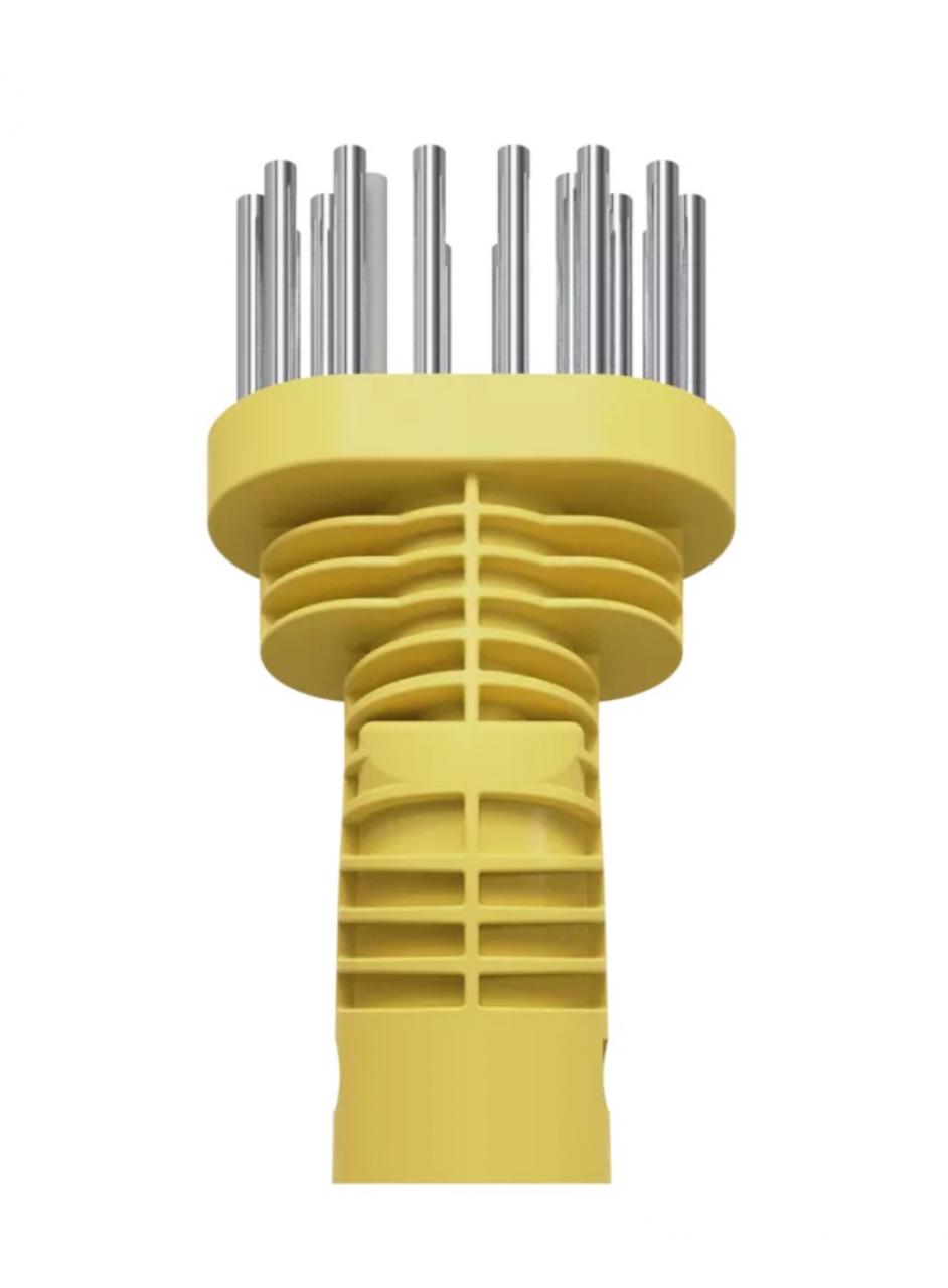 Пароочиститель Polaris PSC-1712С черный/желтый