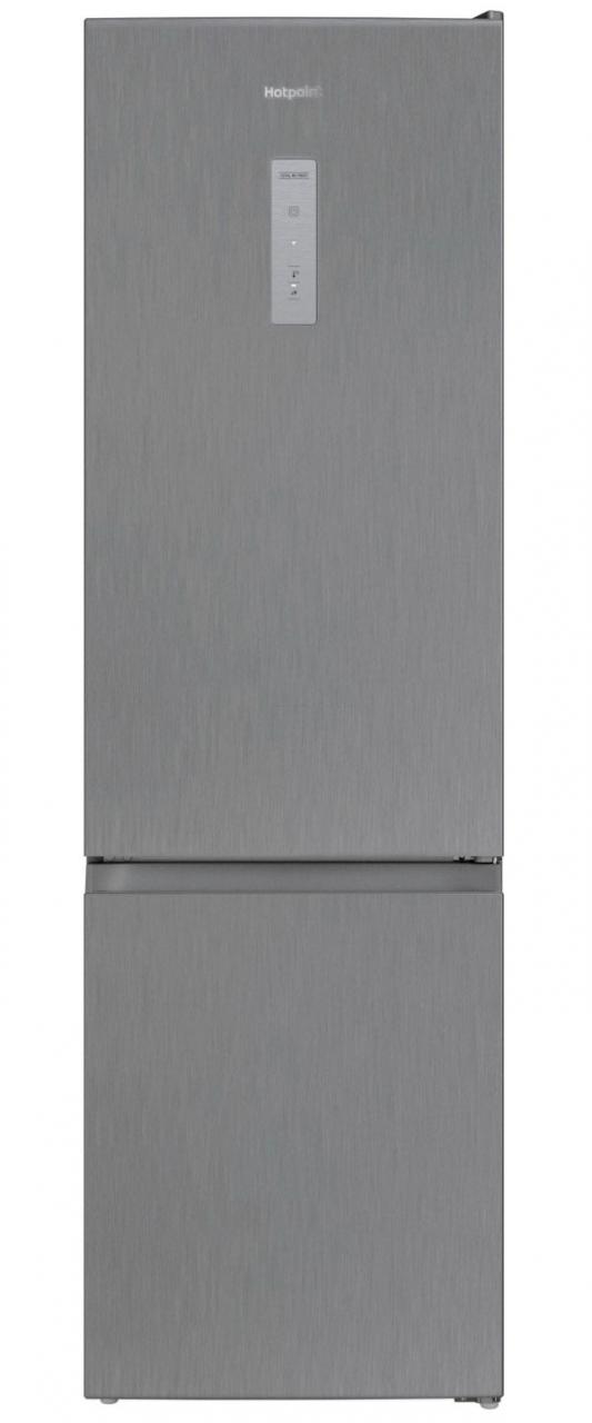 Двухкамерный холодильник Hotpoint HT 6200 MX нержавеющая сталь