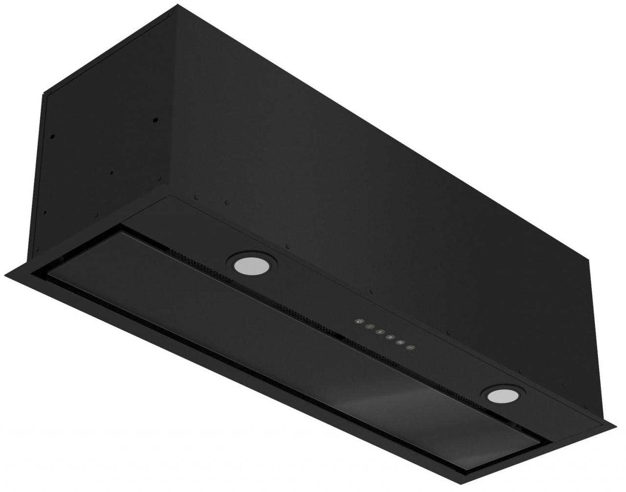 Вытяжка встраиваемая Elikor Cube 90П-1000-Э4Д черный/черный