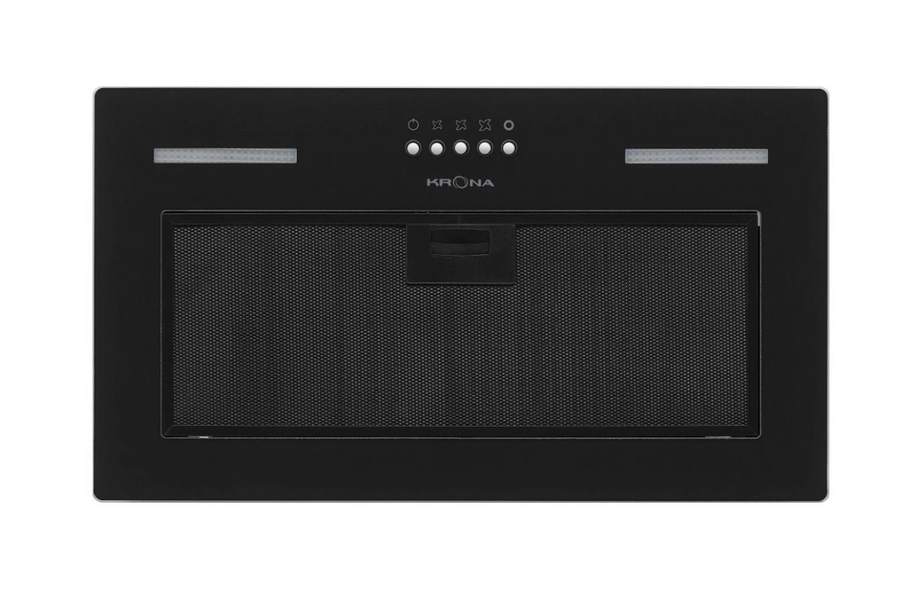 Вытяжка встраиваемая Krona WERMUT 500 DN BLACK PB BF