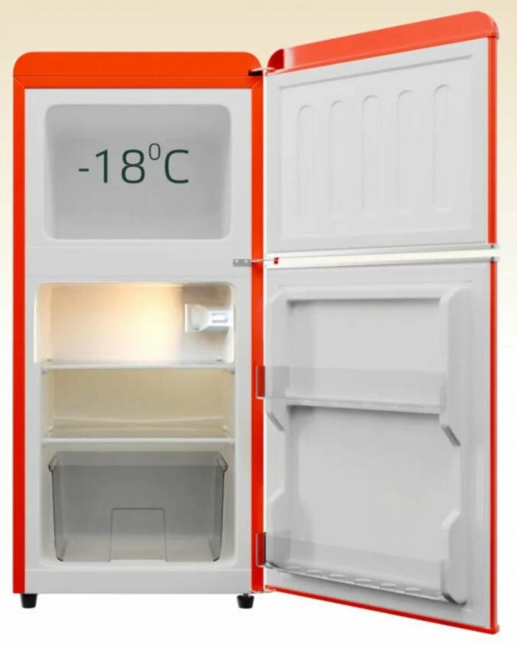 Холодильник HARPER HRF-T120M RED