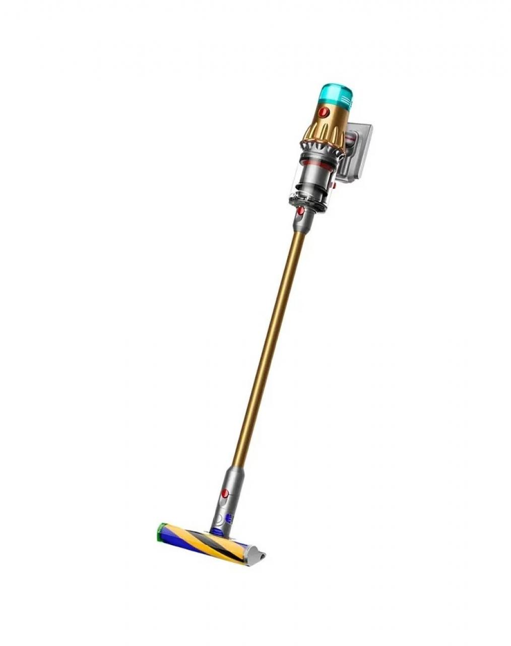 Пылесос Dyson V12 Detect Slim Absolute золотистый/серебристый (448870-01)