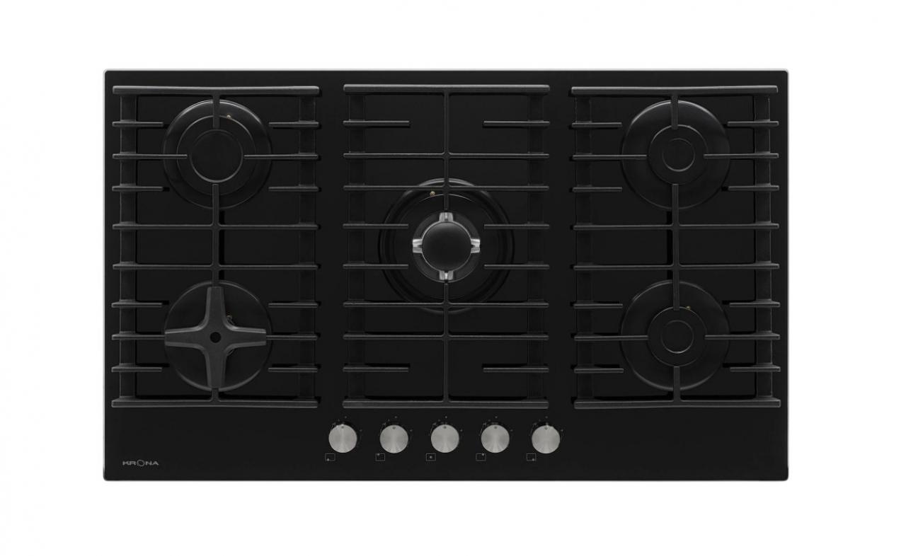 Газовая варочная панель 90 см KRONA HAGEL 90 BL W FC