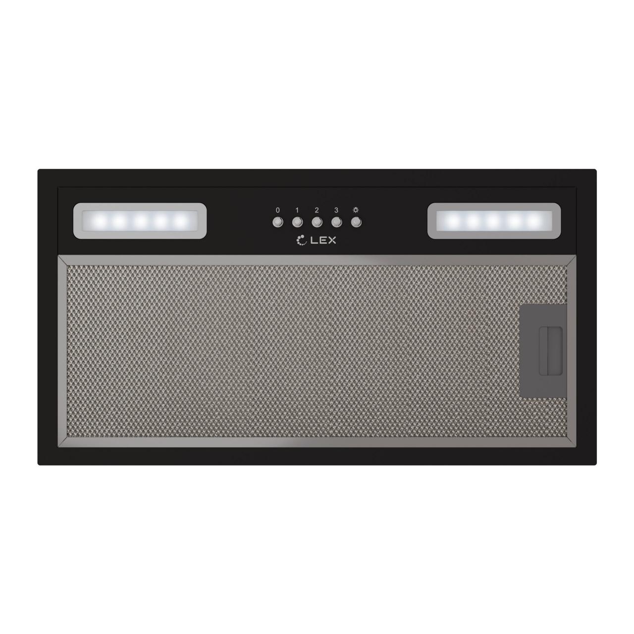 Вытяжка встраиваемая LEX HYPER 900 Inverter BL черный/нержавеющая сталь