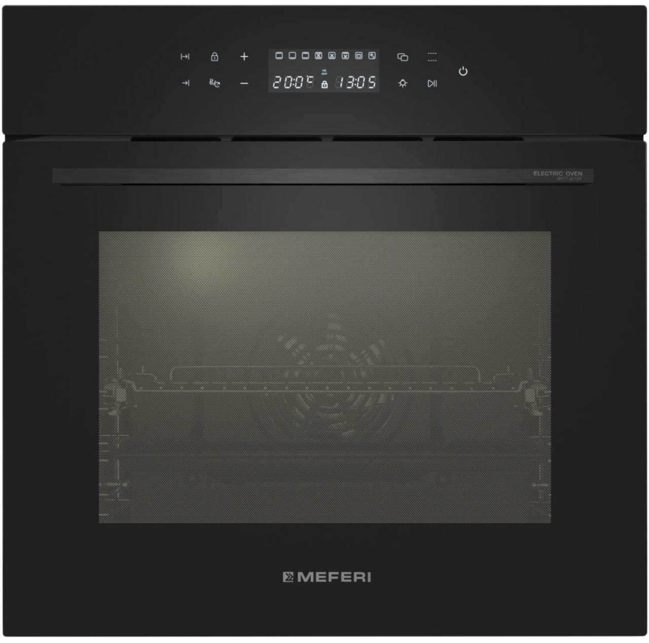 Электрический духовой шкаф MEFERI MEO6010BK MATT ULTRA