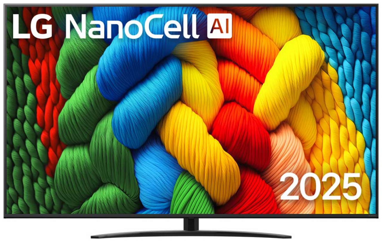 LED-телевизор 75" LG 75NANO81A6A. ARUG 2025 черный