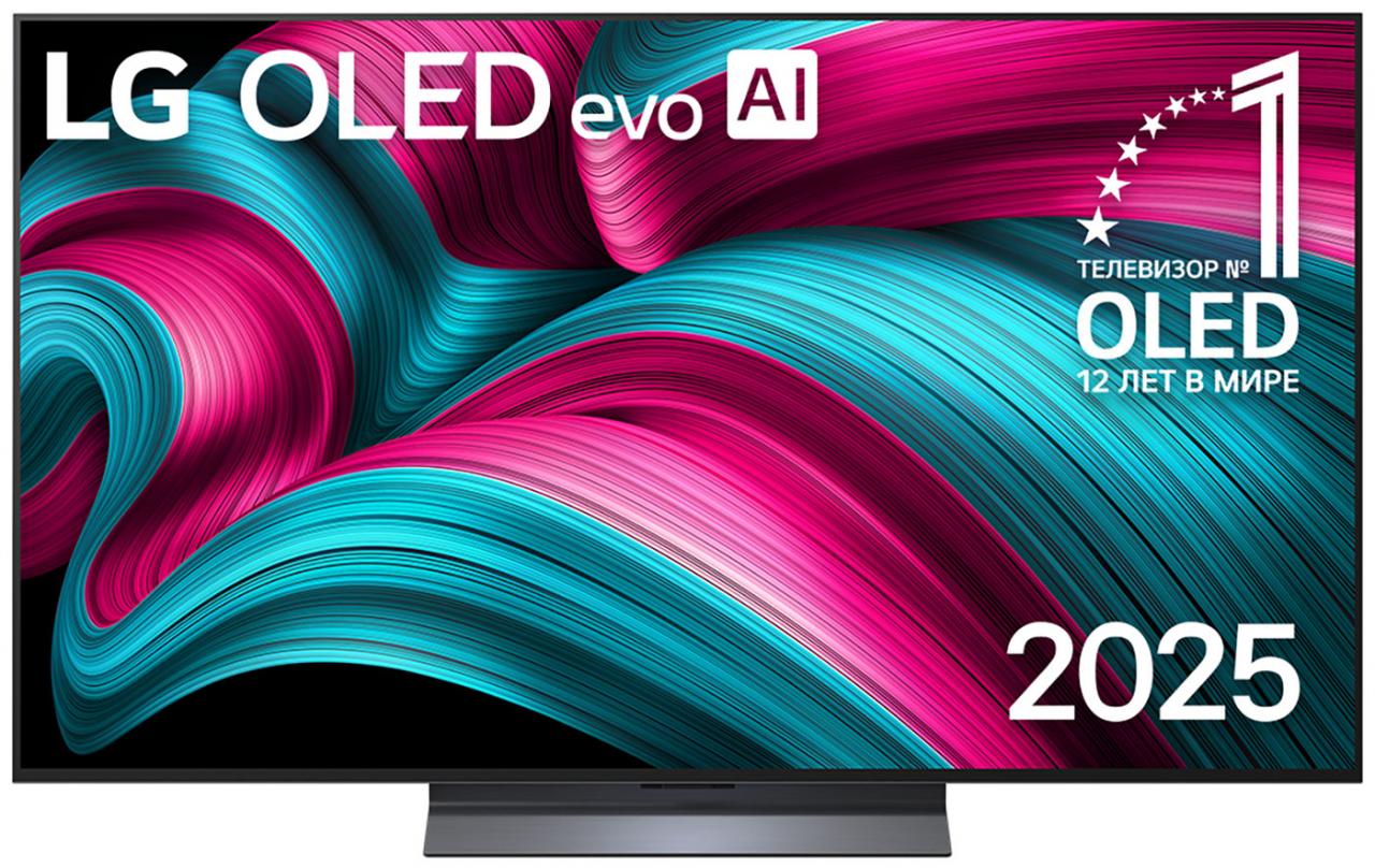OLED-телевизор LG OLED55C5RLA. ARUG 55" черный