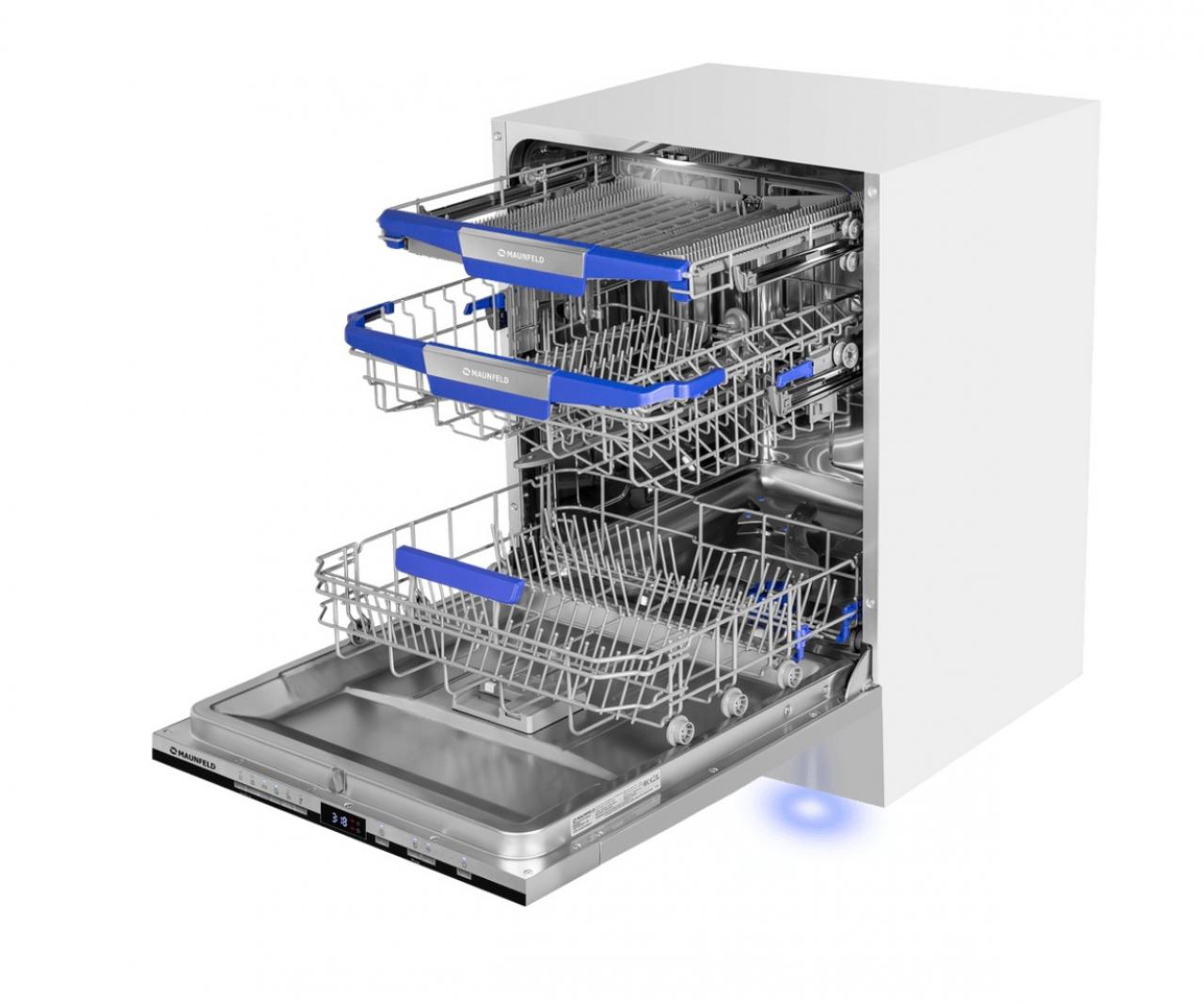 Посудомоечная машина встраиваемая Maunfeld MLP60230 Light Beam Inverter Wi-Fi