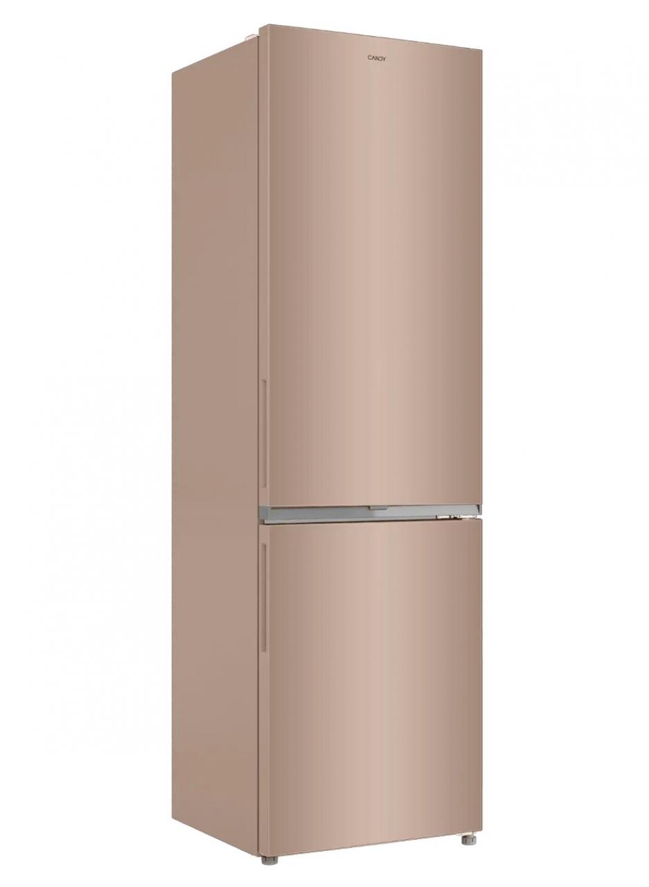 Холодильник CANDY COMBI CFN6200G золотистый